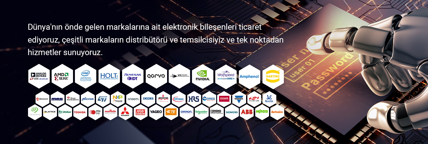 Lider elektronik bileşen markaları distribütörü